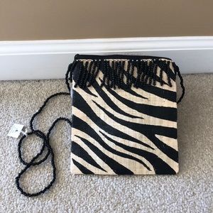 Zebra Small Shoulder Bag